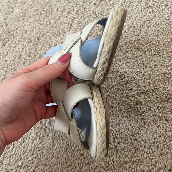 Donald J. Pliner Size 6.5 Off White Dorval Leather Heels - Picture 4 of 8